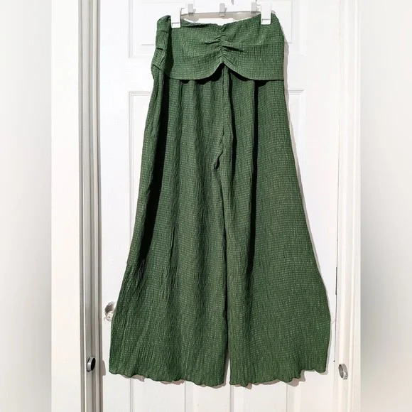 Commense Wide-Leg Pants with Textured Pattern - Picture 7 of 13